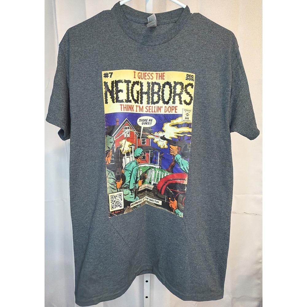 Graphic Tee Unisex Gildan Heavy cotton Medium - Picture 1 of 5